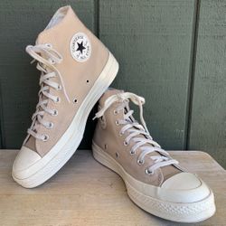 Converse Chuck 70 Tri Panel Shoes Beige Sneakers A05658C Mens 7 Women’s 9