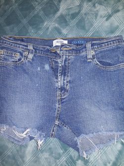 Denim shorts