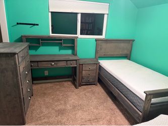 Wooden Twin Bedroom Set