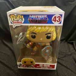 Funko Pop! | Masters of the Universe He-Man #43, 10 inch *Unopened*