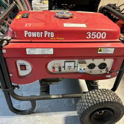 Power Pro 3500 Generator 