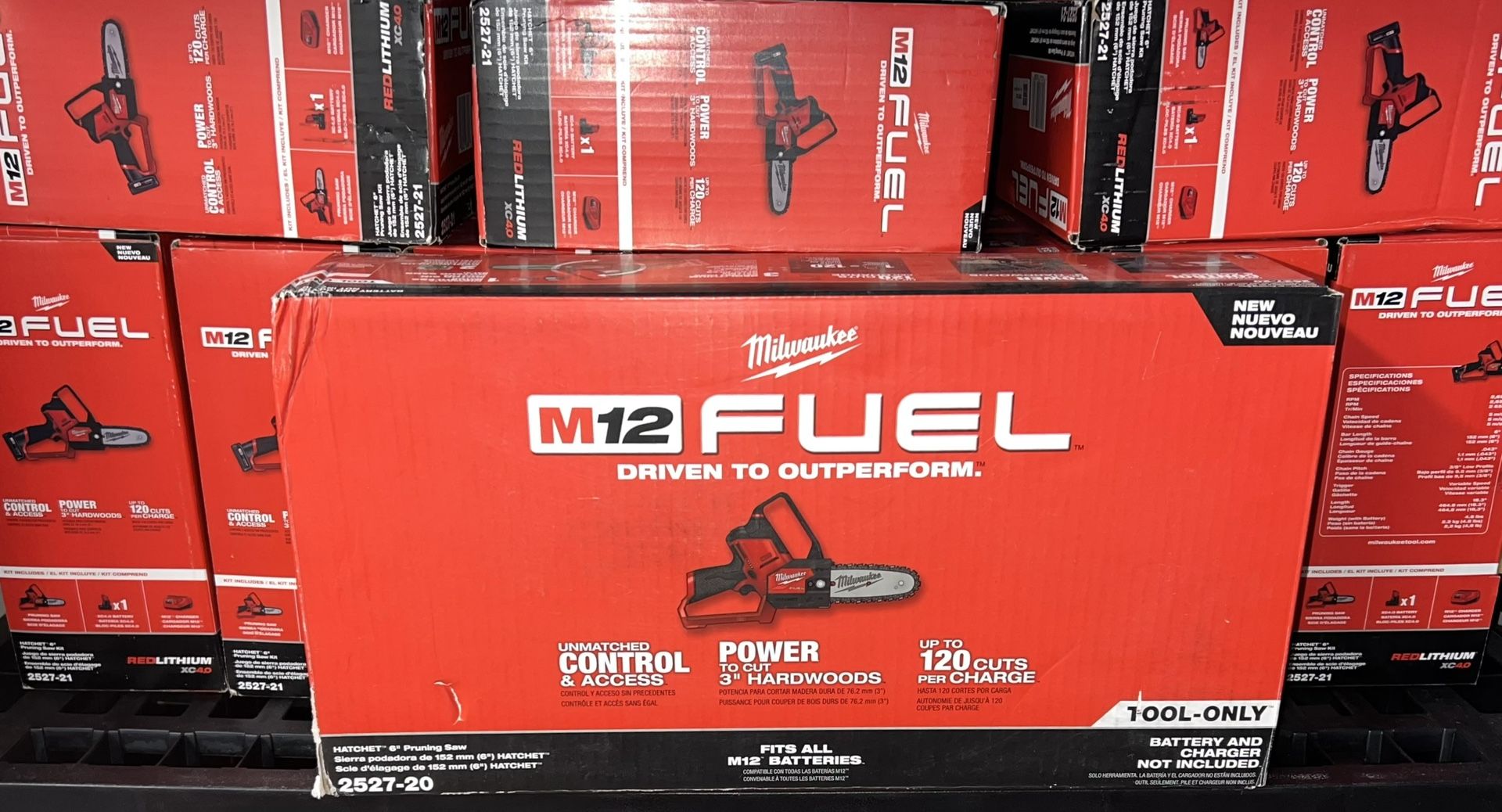 Milwaukee M12 Fuel Hatchet 6” Pruning Saw. Tool Only. Model #2527-20