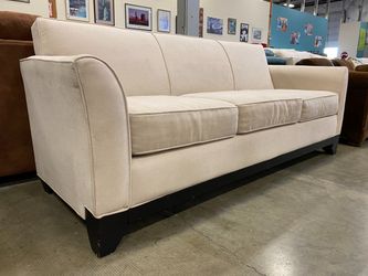 PACIFIC FURNITURE Cream 3-Seat Sofa