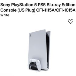 PlayStation 5 With Disc Player