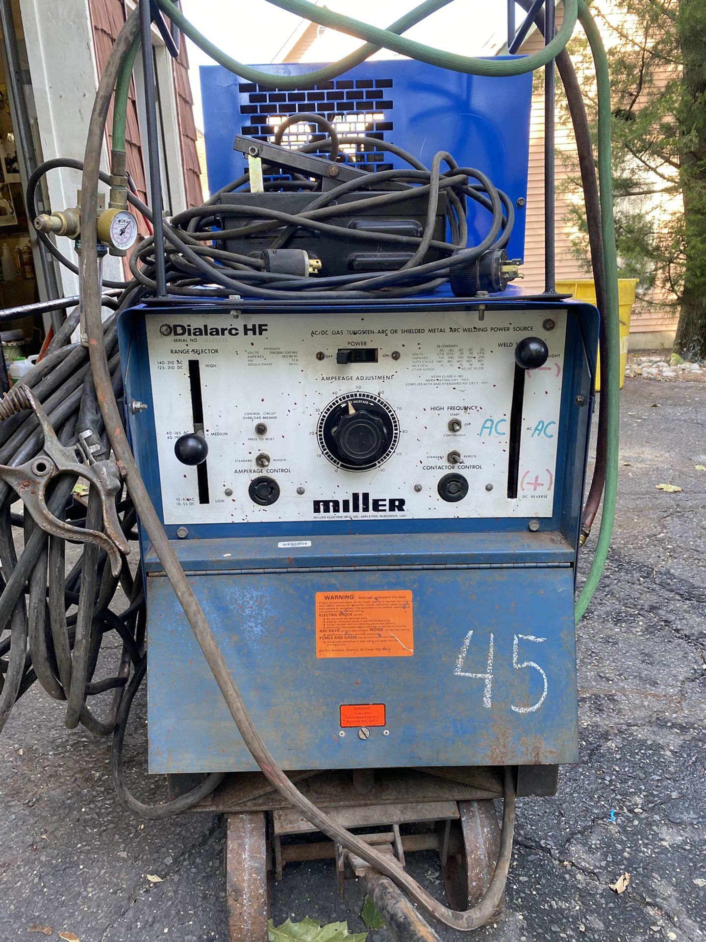 Miller Dialarc HF With Watercooler