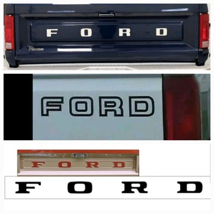 FORD TRUCK RESTORATION DECALS OR STENCILS