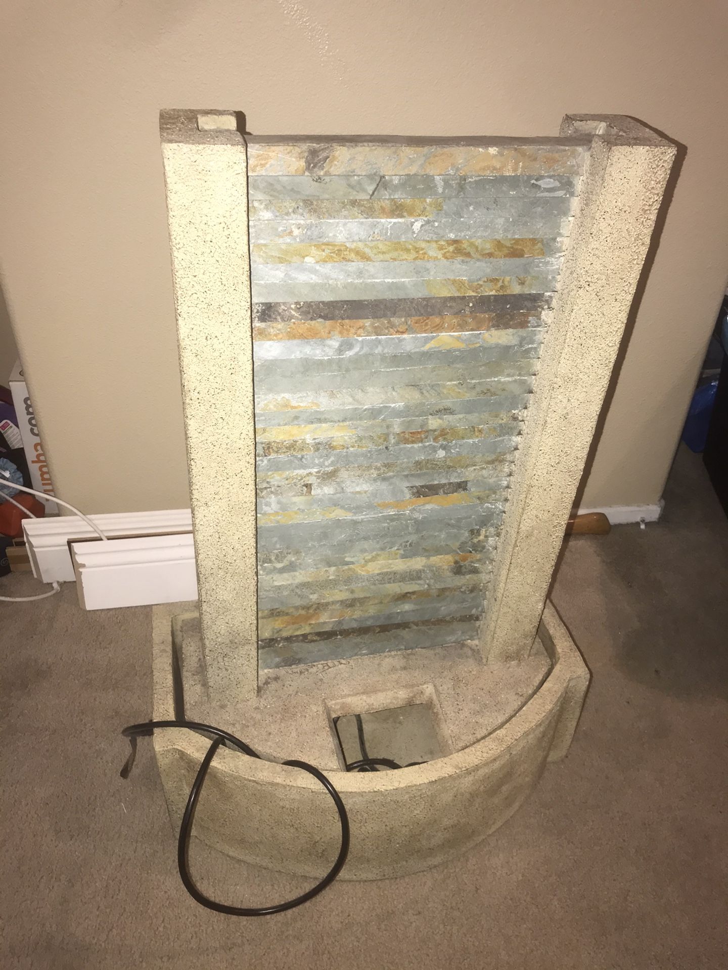 Concrete Indoor or Outdoor Fountain