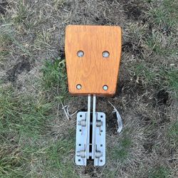 nice outboard kicker mount
