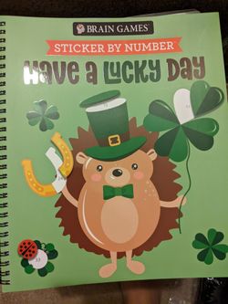 Sticker By Number Activity Book- New