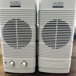 Set of Altec Lansing ACS5 Multimedia Computer System Speakers. for