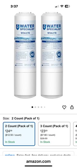 2 Samsung Fridge Water Filters