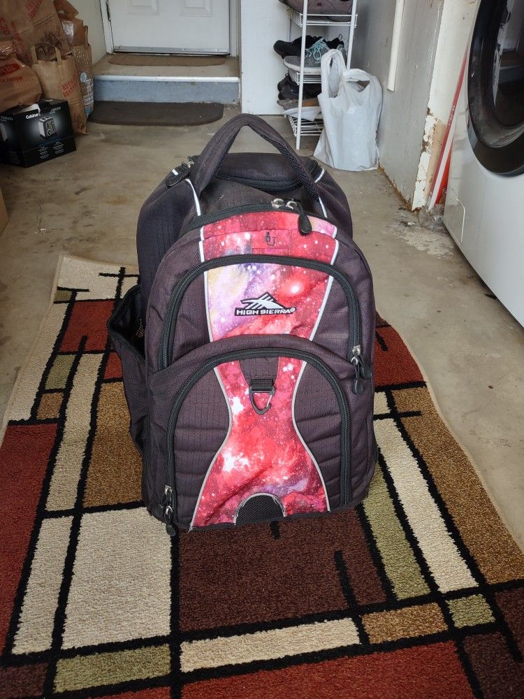 Backpack with Rollers High Sierra