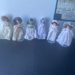 8” Porcelain Dolls