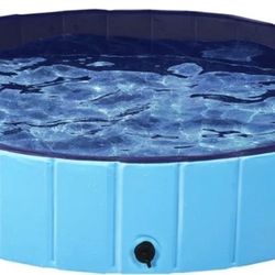 Foldable Pet Swimming Pool Wash Tub Bath