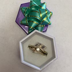14k Wedding Set Size 7 