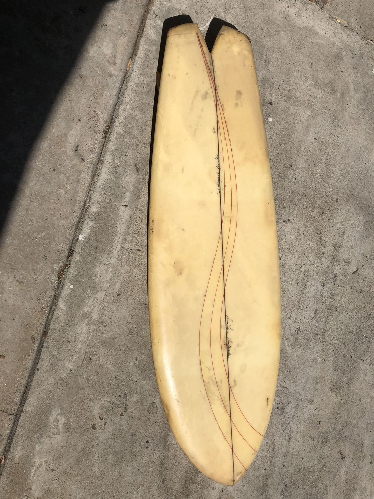 Carl Hayward Fish Surfboard