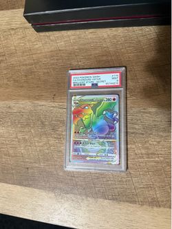 Rainbow Charizard V Star PSA 9