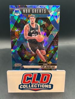 Tim Duncan Blue Prizm /125