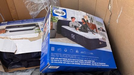 Sealy Queen Air Mattress with Built-In Pump