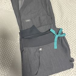 Xs Tall Pant Joggers And Xs Figs Top Set 