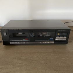 Technics RS-D180W Stereo Double Cassette Deck