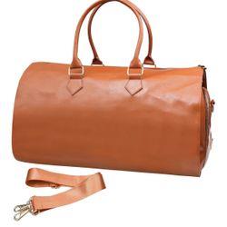 Convertible Garment Travel Bag, Carry on Luggage Duffel Bag for Men Women, 2 in 1 Shoe Compartment