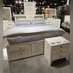 5 piece queen size bedroom set