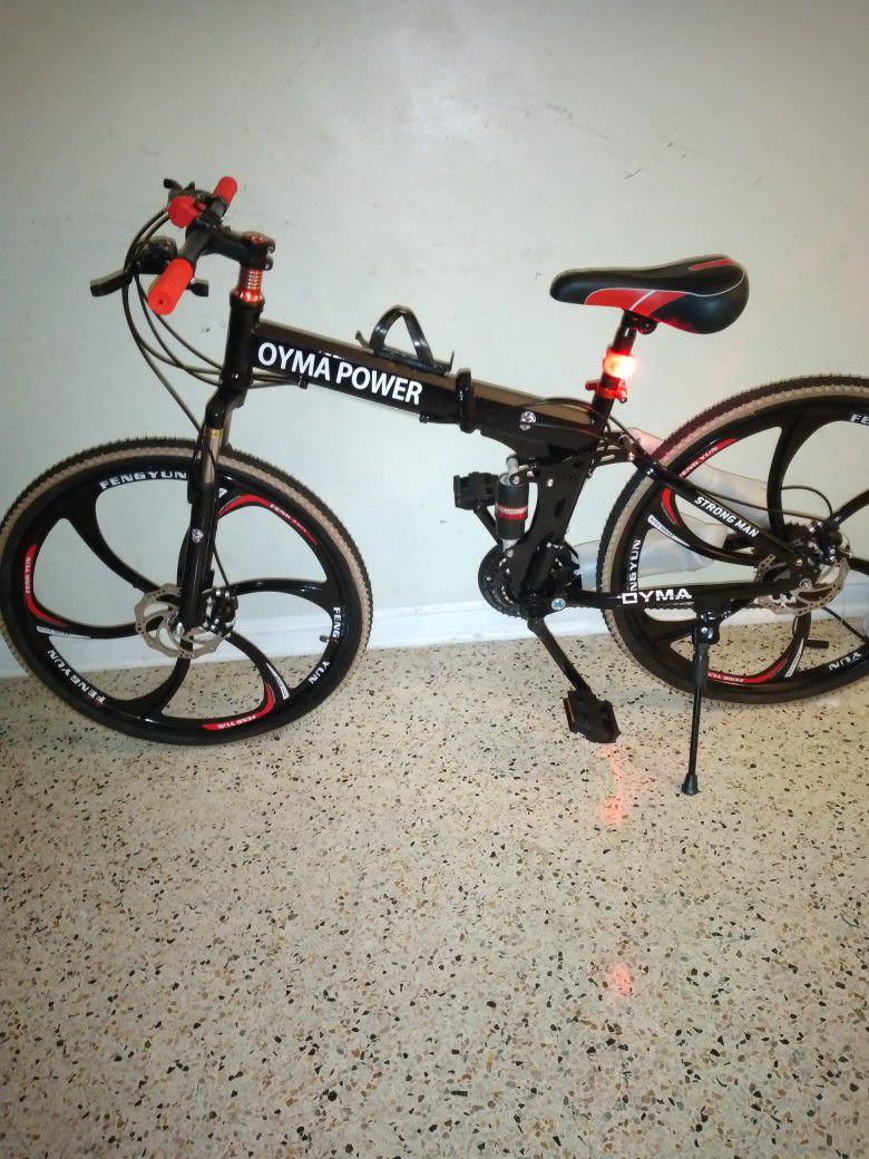 New with Box Just Assembled. Oyma Power Bicycle 26 Inches. Upgraded Pedals, and Tires.