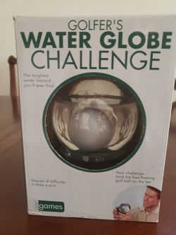 Golfers Water GLOBE challenge 