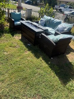 Patio sofa