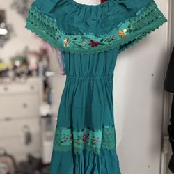 MEXICAN EMBROIDERED DRESS