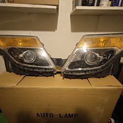 Front Headlights For 11-15 Ford Explorer 
