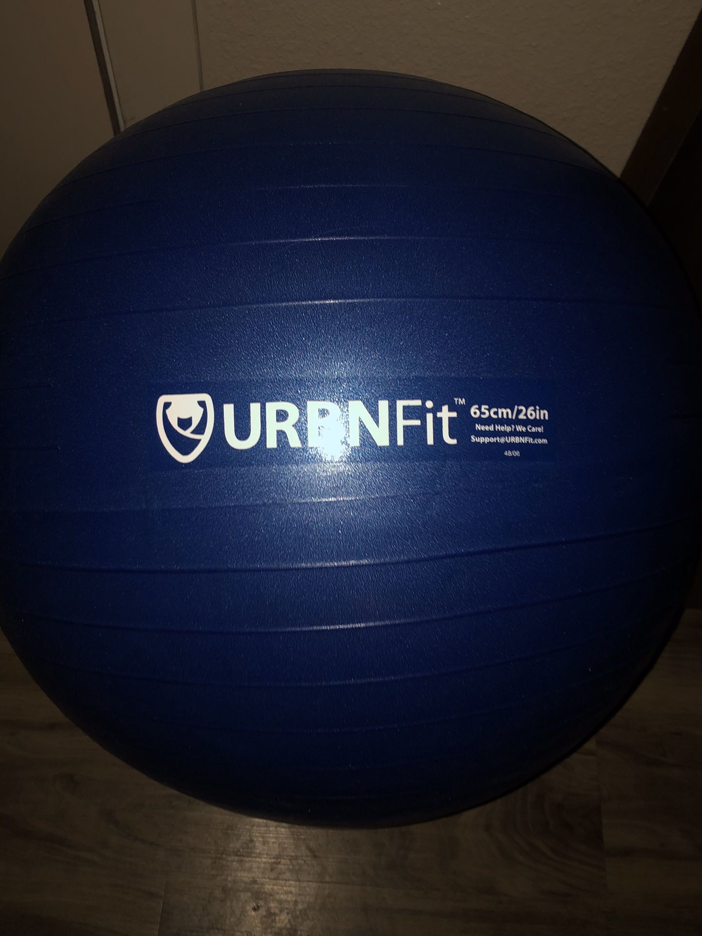 NEW URBNFIT 65” EXERCISE BALL FOR FITNESS, STABILITY, BALANCE & YOGA
