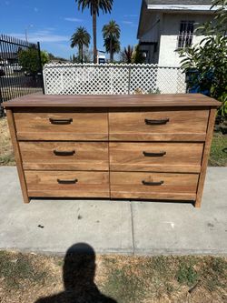 Brown dresser