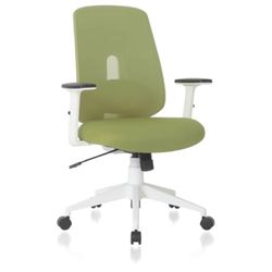Was 197$ Nouhaus Palette Ergonomic Office Chair Comfortable Swivel Computer Desk Chair, Lumbar Adjust Rolling Chair. (Green)