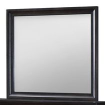  Antique Grey wood Framed Mirror 