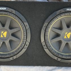 2). KICKER COMP 10 in CAR AUDIO SUBWOOFERS