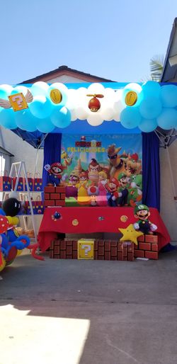 Mario bross party decor 🥳🥳🎈🎈