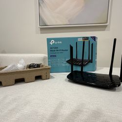 TP Link Archer A6 AC1200 Mesh WiFi Router
