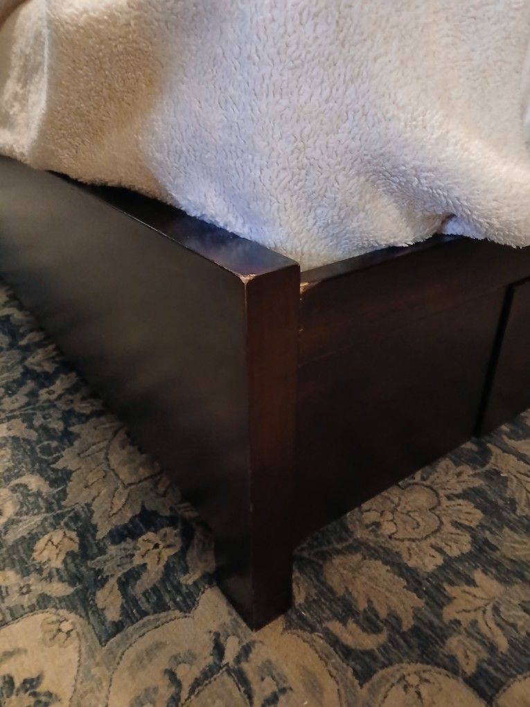 Bedroom Set - Bed Frame, Dresser, Nightstands