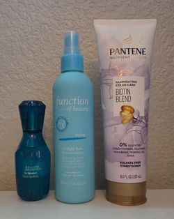 $4 each- Various women's hair and body items. NEQI, function of beauty, Pantene, TONE