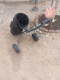 Golf Bag with Cart