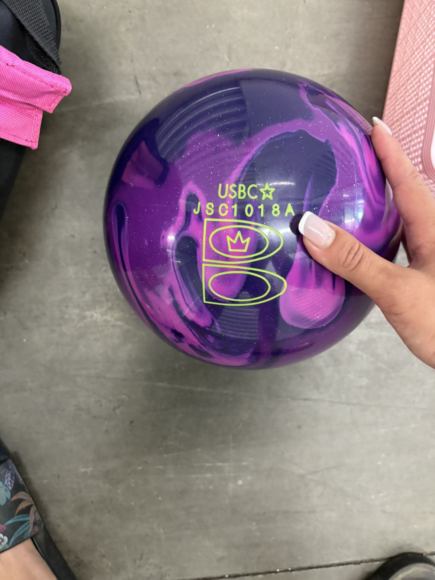 WOMENS RHINO BOWLING BALL + Ball Bag & Shoes