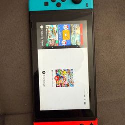 Nintendo Switch With Super Smash Bros