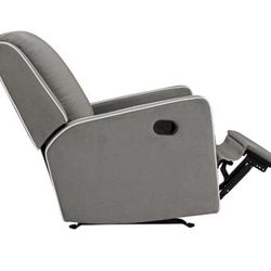 Gray reclining chair