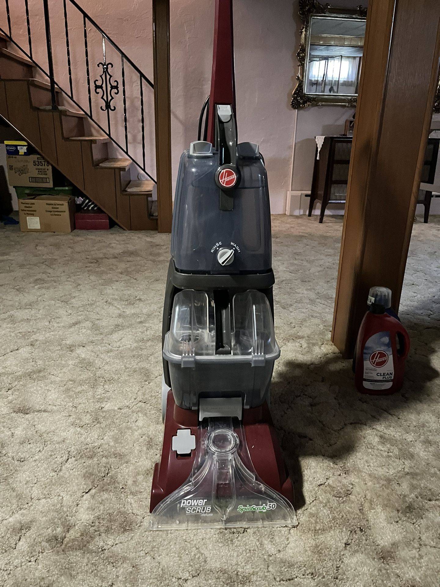 Hoover Power Scrub Deluxe Carpet Cleaning 