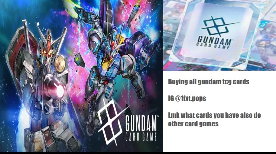 Gundam Tcg Buying All