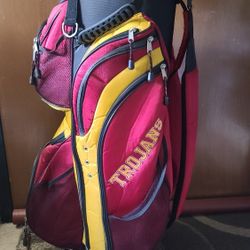 USC Trojans Team Effort Golf Cart Bag
