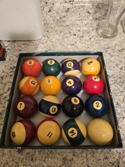 Full Set Of Aramith Pool 🎱 Billiard Ball