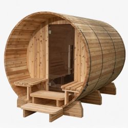 Barrel Cedar Sauna